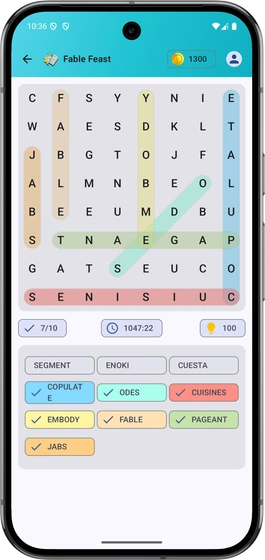 Mata Tiempo app screenshot