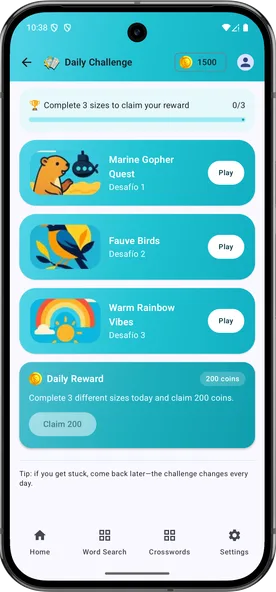 Mata Tiempo app screenshot EN
