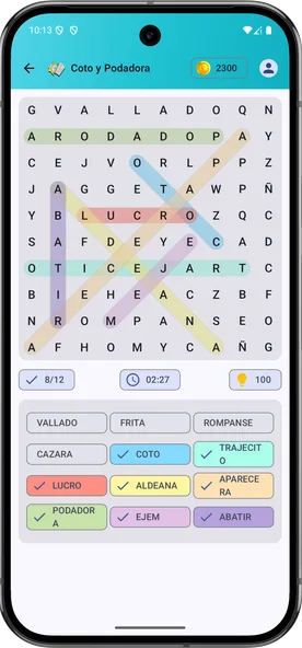 Captura de la app Mata Tiempo ES