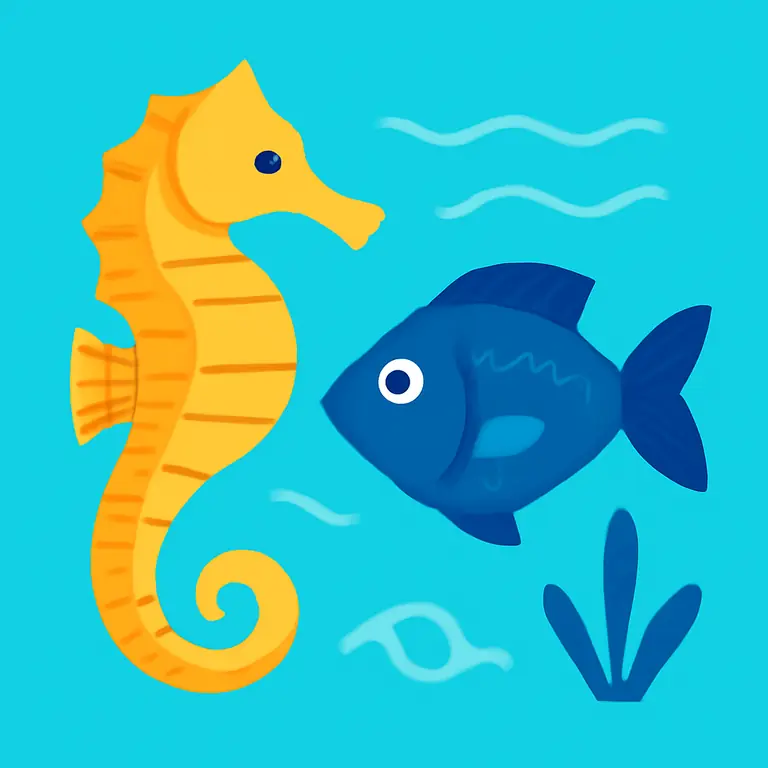 Sea Life Creatures - puzzle cover