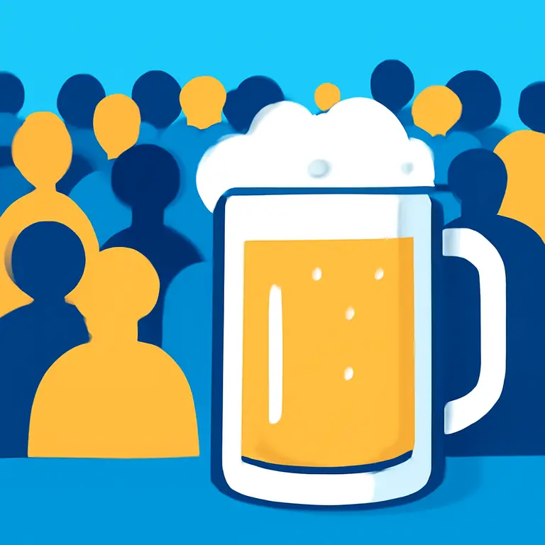 Crowd and Libations - puzzle cover