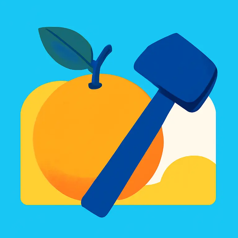 Fruit and Action Words - puzzle cover