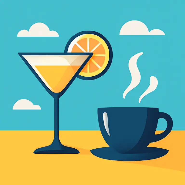 Classic Drinks and Stillness - puzzle cover