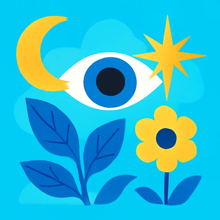 Mystic and Nature Symbols - puzzle cover