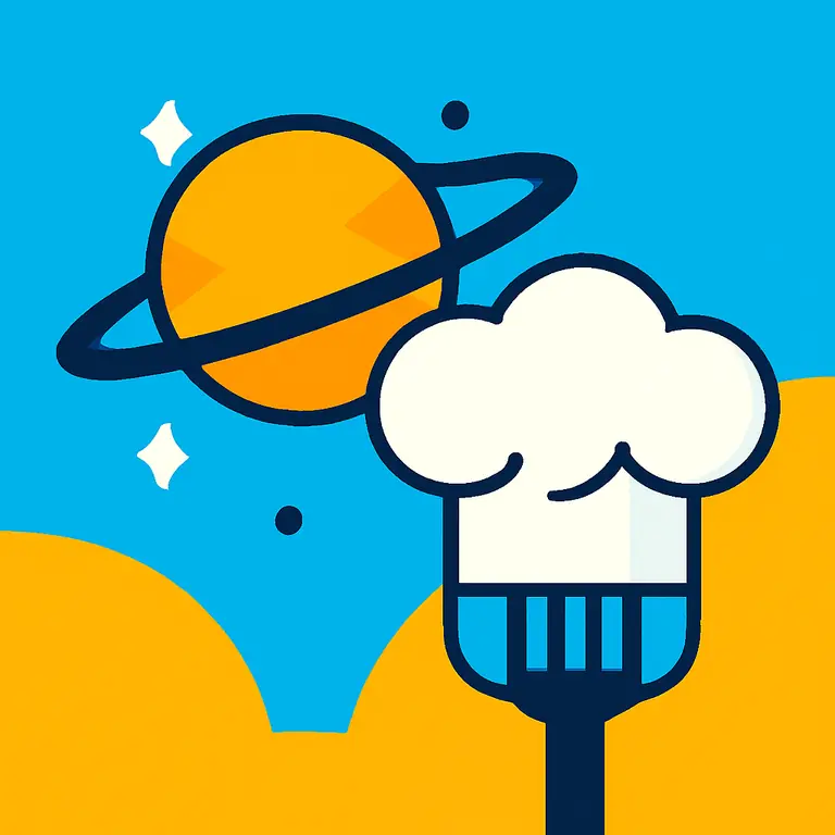 Cosmic and Culinary Words - puzzle cover