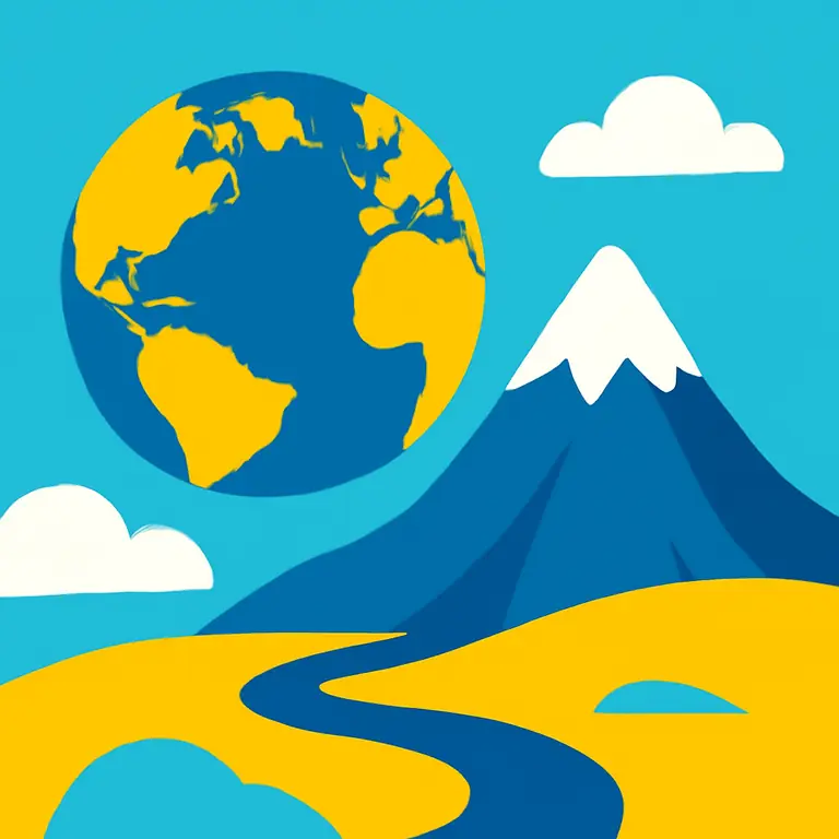 Natural Landforms and Earth - puzzle cover