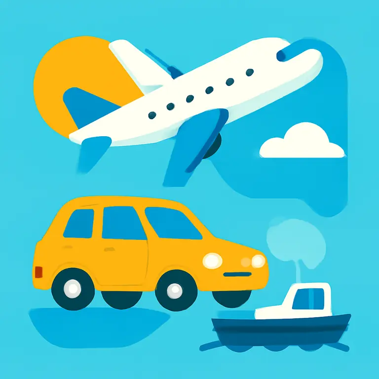 Modes of Transport and - puzzle cover