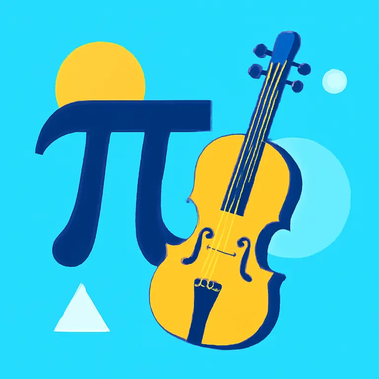 Mathematics and Music - puzzle cover