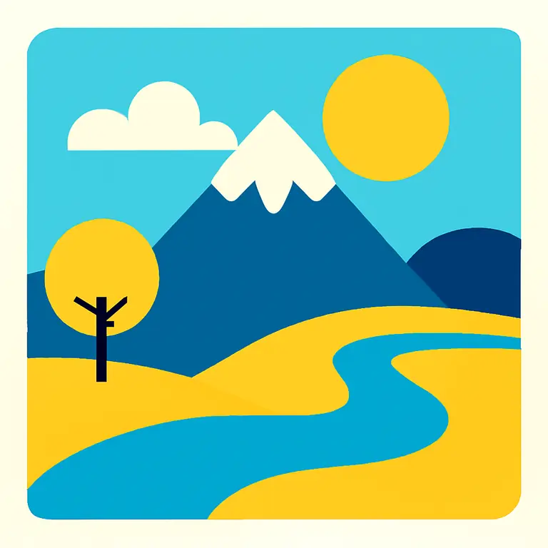 Land and Terrain Features - puzzle cover