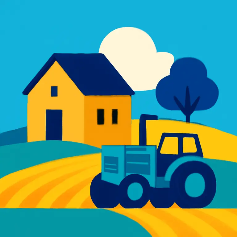 Rural Living Styles - puzzle cover