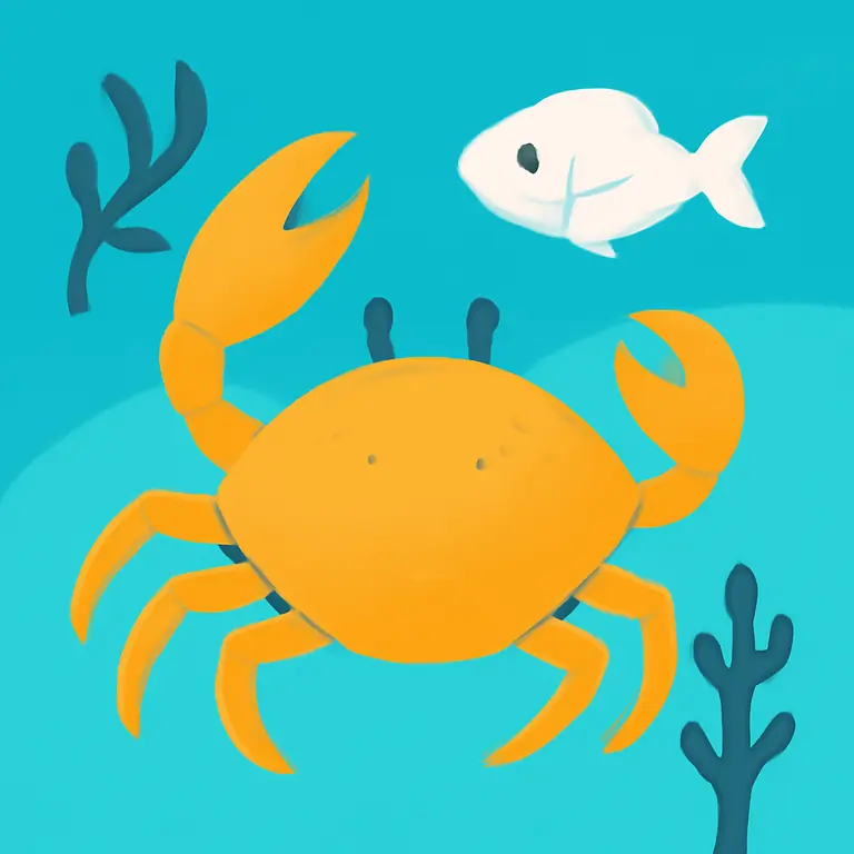 Seafood and Marine Life - puzzle cover