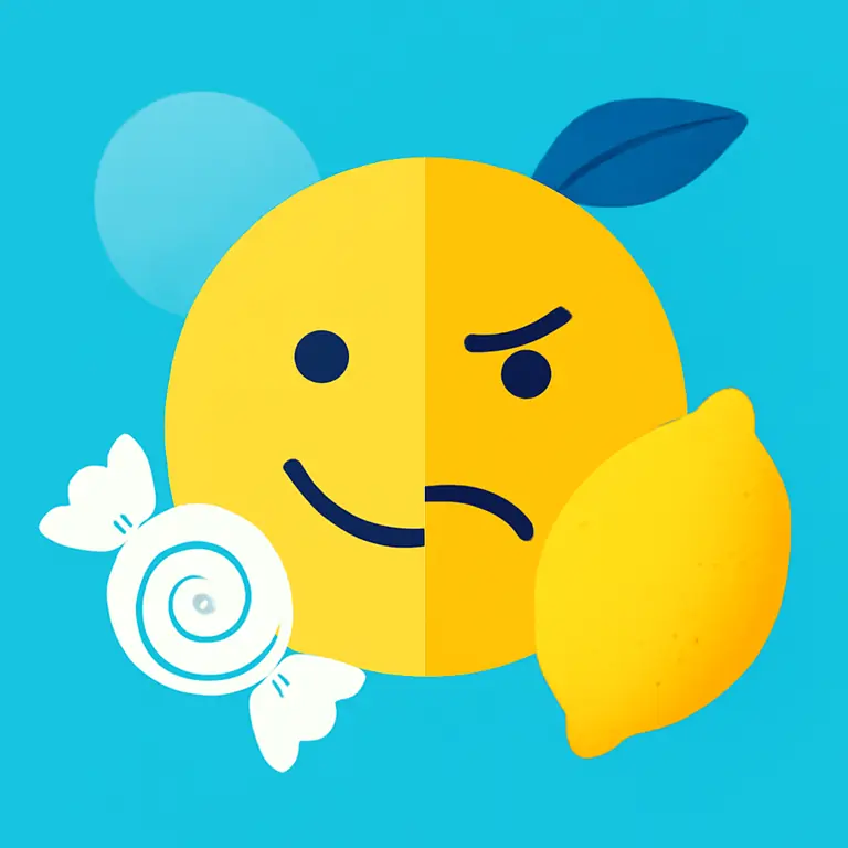 Sweet and Sour Emotions - puzzle cover