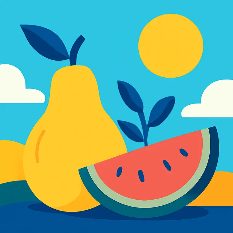 Fruits and Nature - puzzle cover