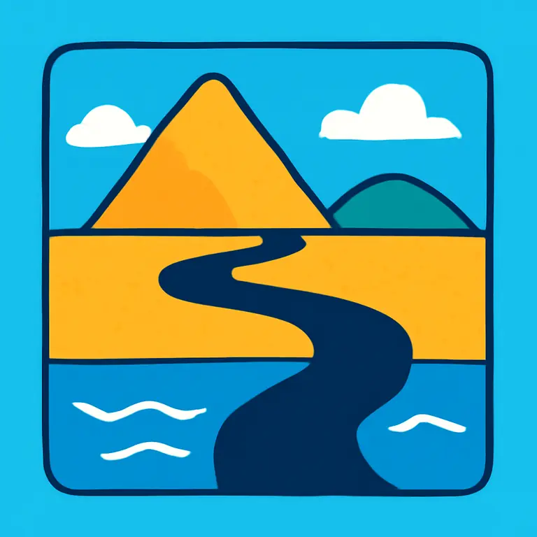 Land and Water Features - puzzle cover