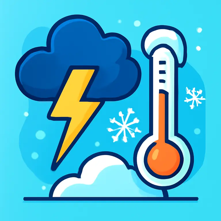 Storms and Cold - puzzle cover