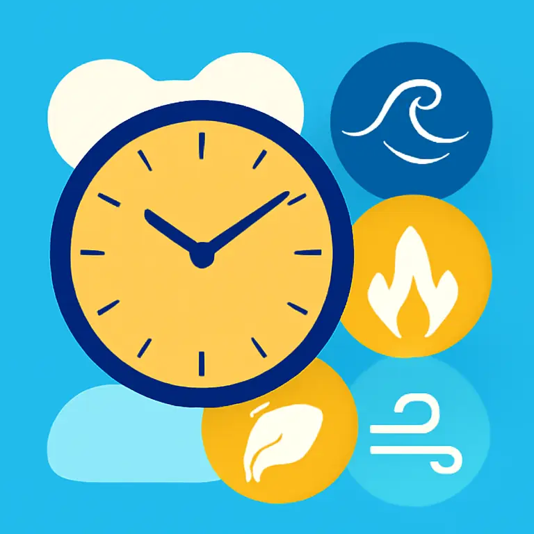 Time and Elements - puzzle cover