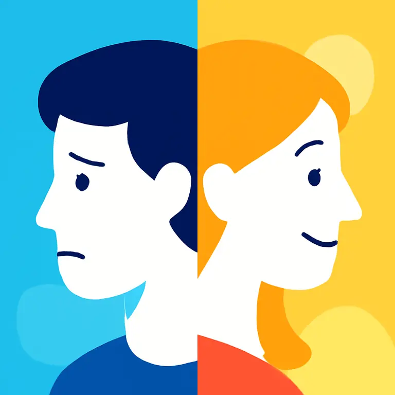 Contrasting Human Traits - puzzle cover