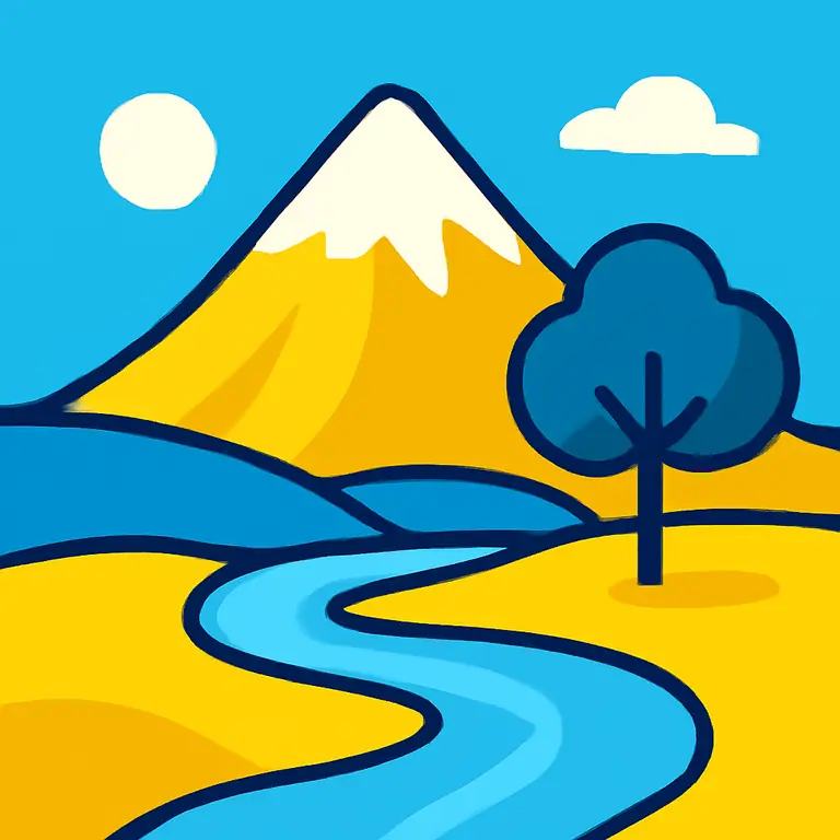 Natural Landforms and Features - puzzle cover