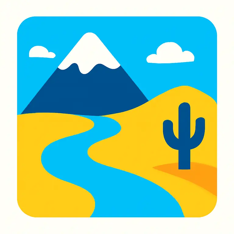 Geographical Features Quiz - puzzle cover