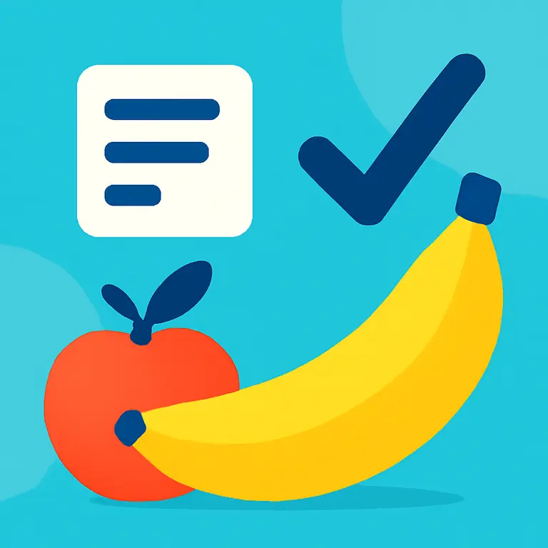 Frutas y Verbos Clave - portada del puzzle