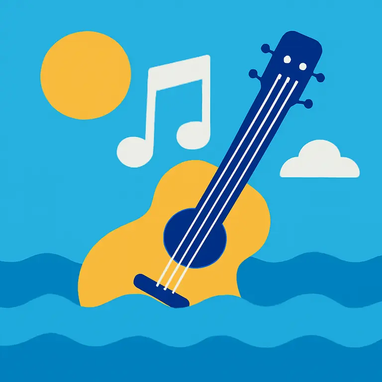 Música y agua - portada del puzzle