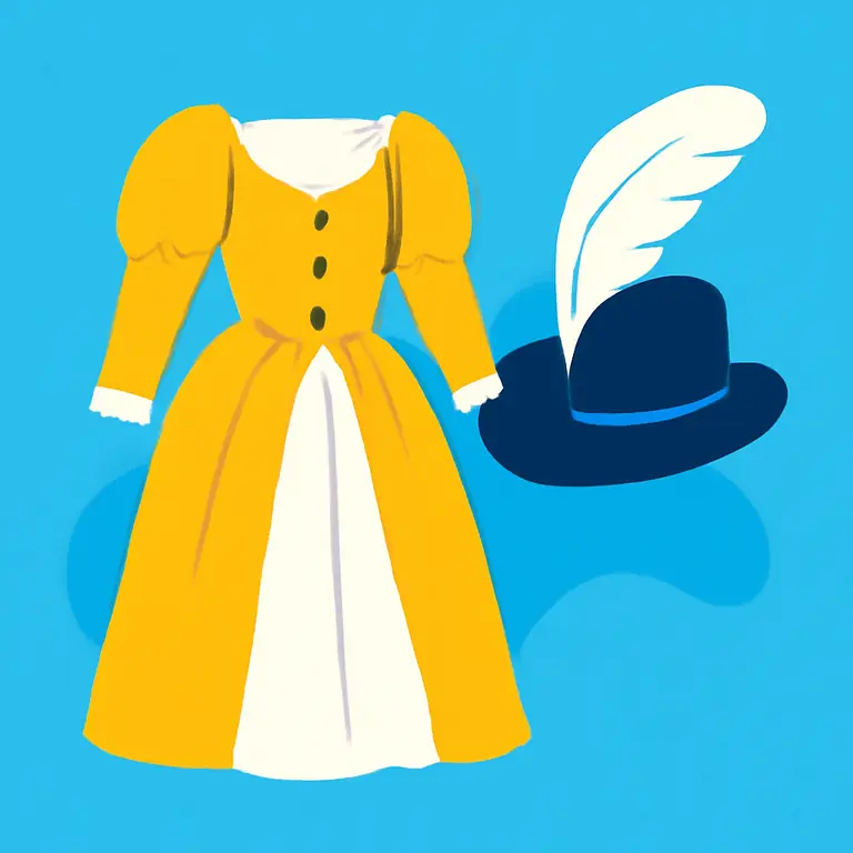 Indumentaria y ornamentos históricos - portada del puzzle