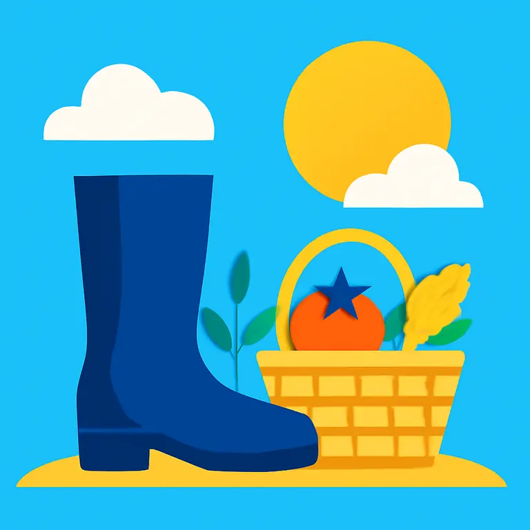 Vida en el Campo - portada del puzzle