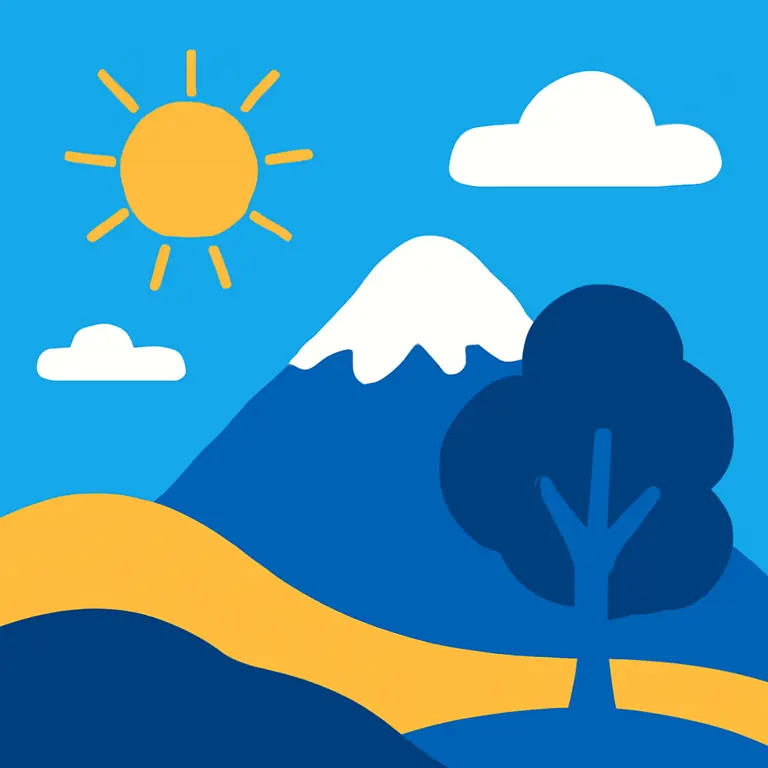 Paisajes y Climas - portada del puzzle