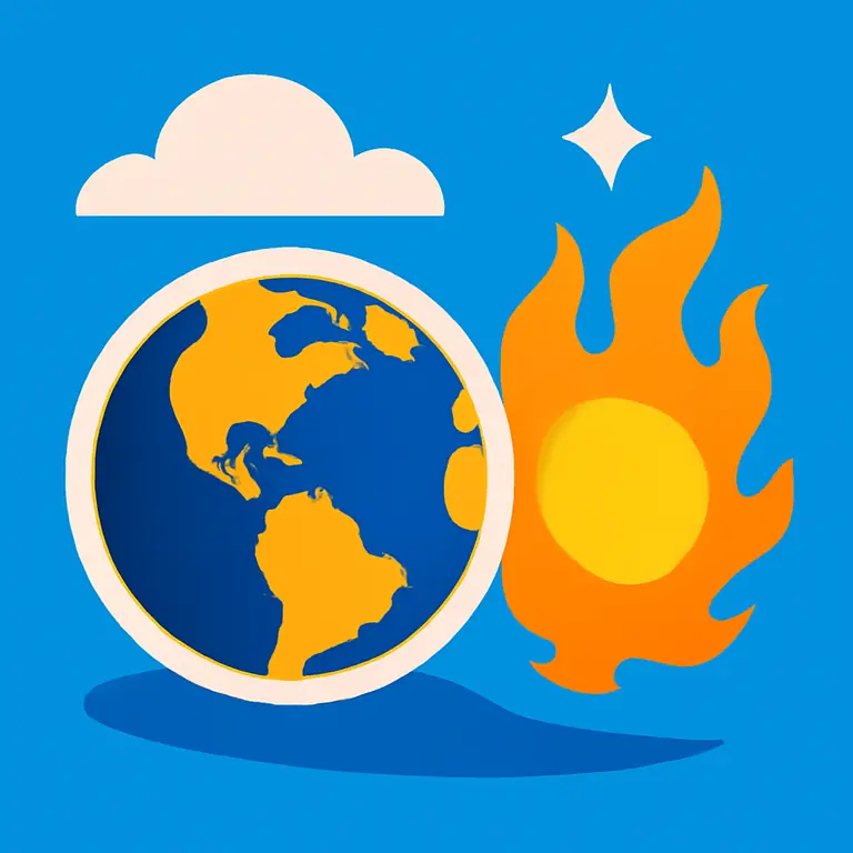 Mundos y Fuegos Celestes - portada del puzzle