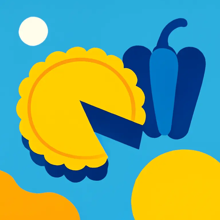 Sabores y formas - portada del puzzle