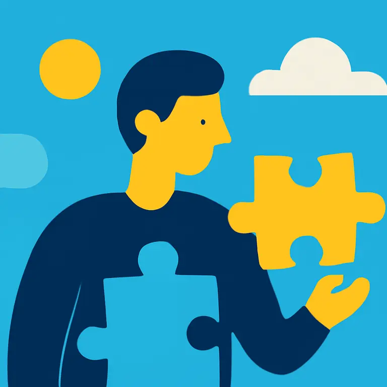 Partes y Roles Humanos - portada del puzzle