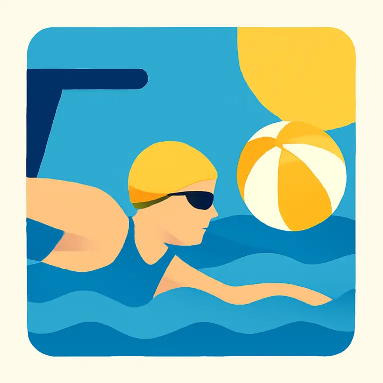 Deportes y habilidades acuáticas - portada del puzzle