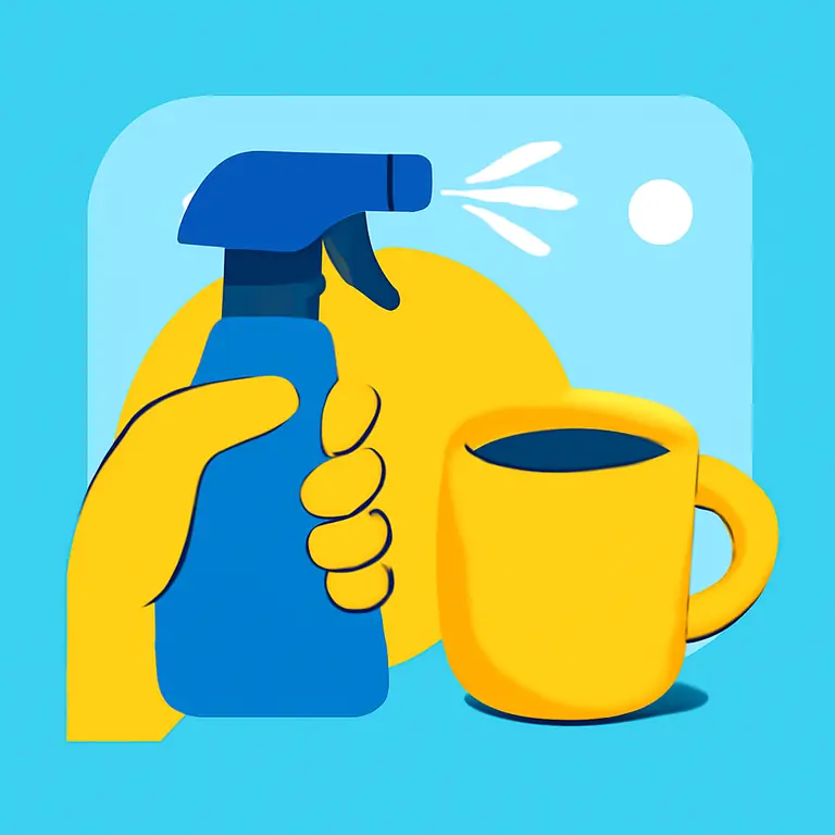 Acciones y objetos cotidianos - portada del puzzle