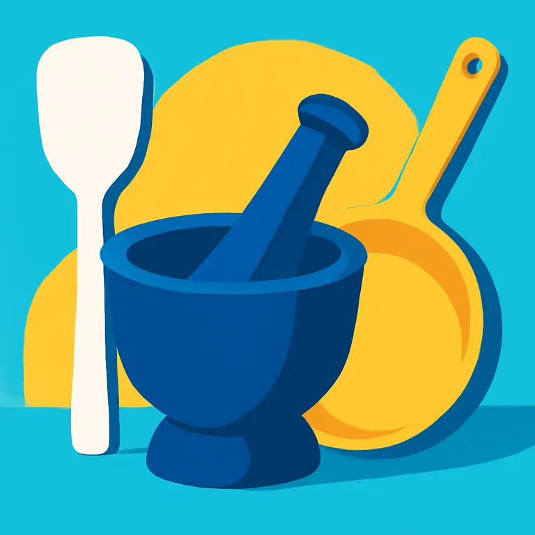 Utensilios y Cocina Tradicional - portada del puzzle