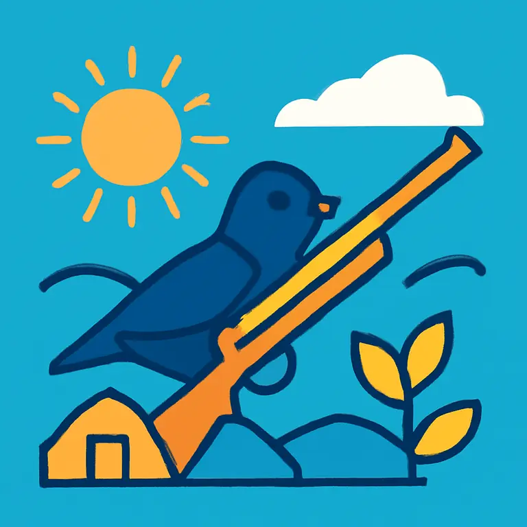 Vida Rural y Caza - portada del puzzle