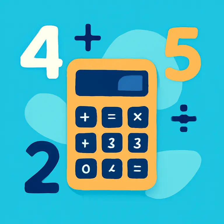 Matemáticas y números - portada del puzzle