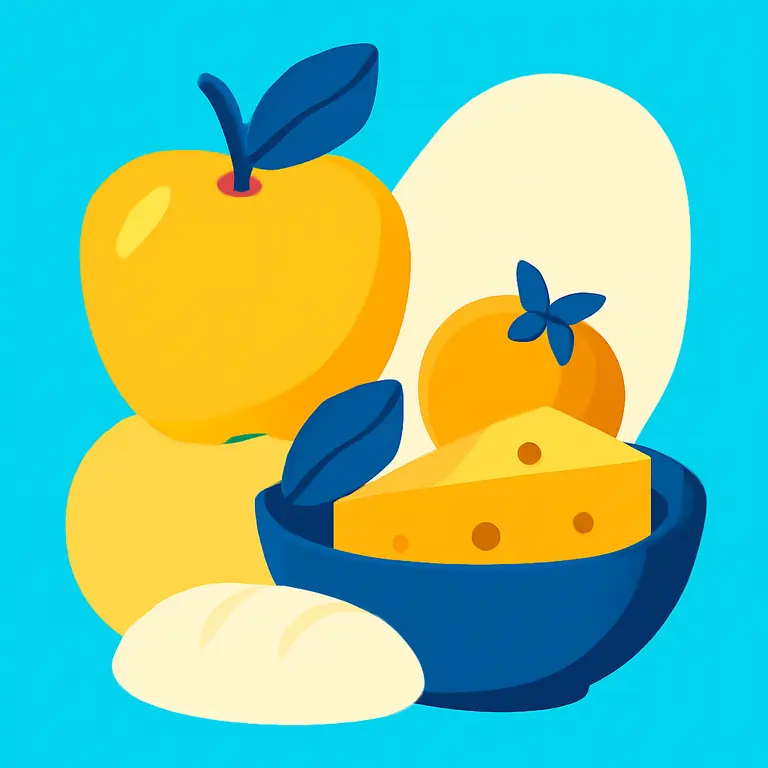 Sabores y Alimentos - portada del puzzle