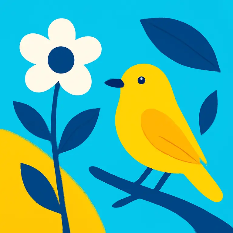 Aves y naturaleza - portada del puzzle