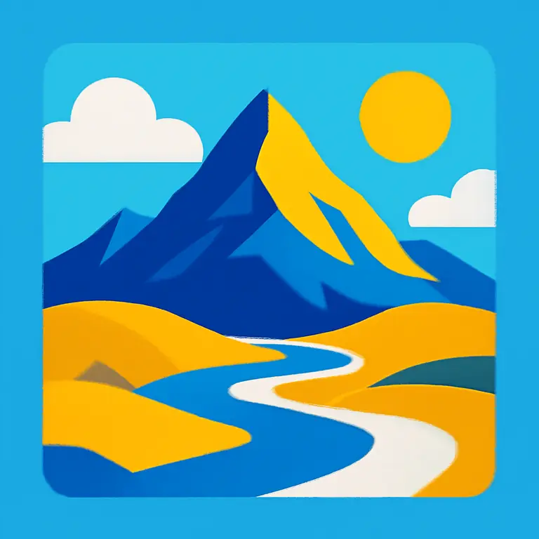 Paisajes y Relieves - portada del puzzle