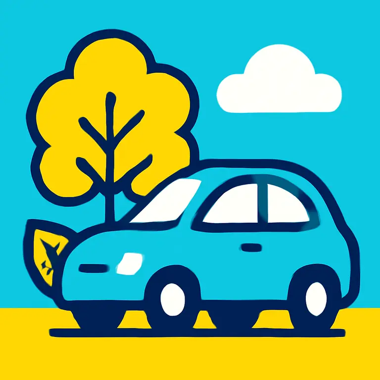 Vehículos y naturaleza - portada del puzzle