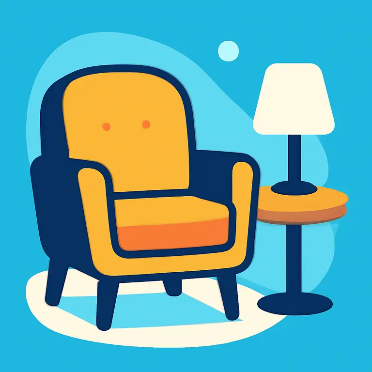 Muebles y Asientos - portada del puzzle