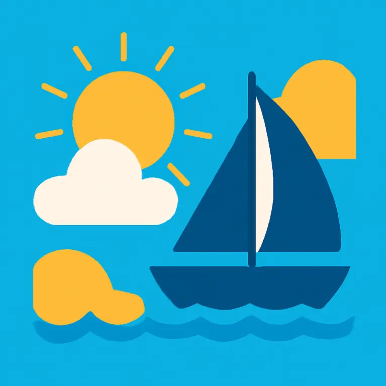 Clima y Navegación - portada del puzzle