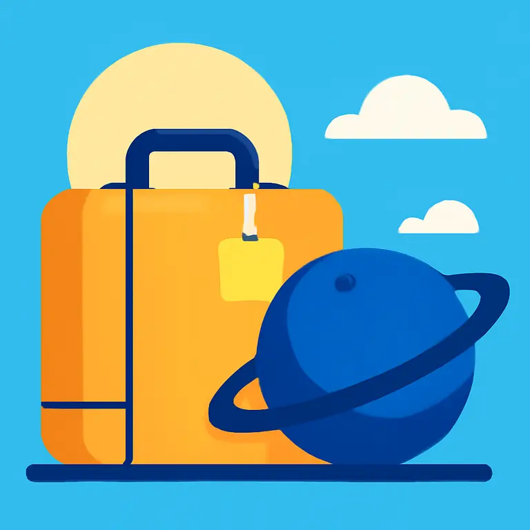 Viajes y Astros - portada del puzzle