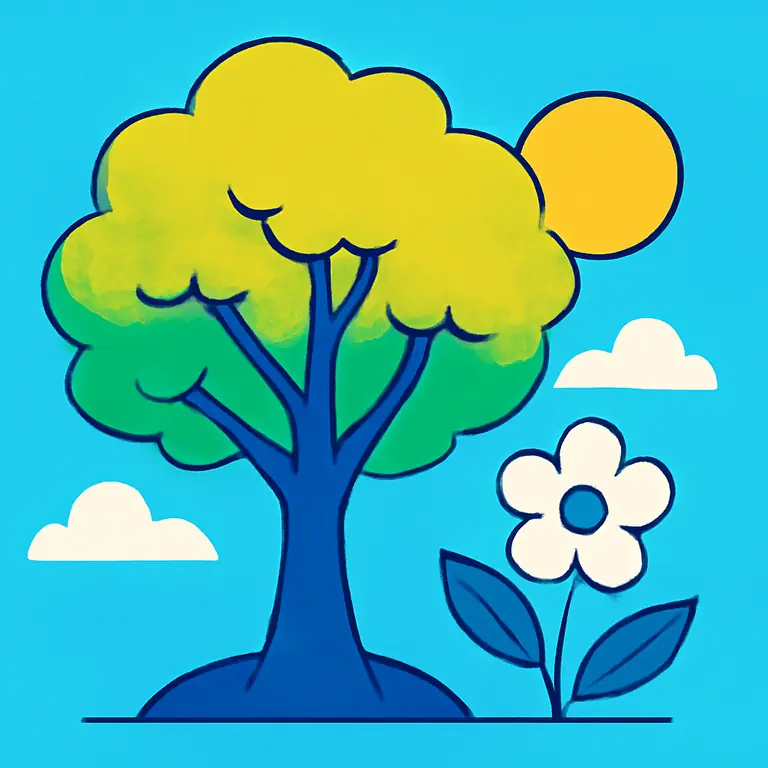 Plantas y árboles emblemáticos - portada del puzzle