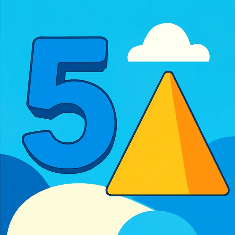 Números y figuras - portada del puzzle