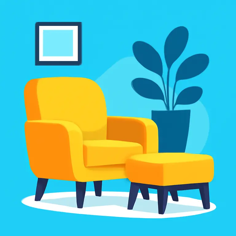 Muebles y Asientos - portada del puzzle