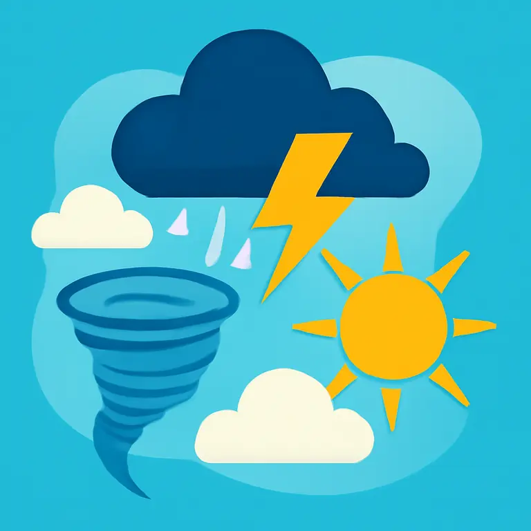 Fenómenos del clima - portada del puzzle