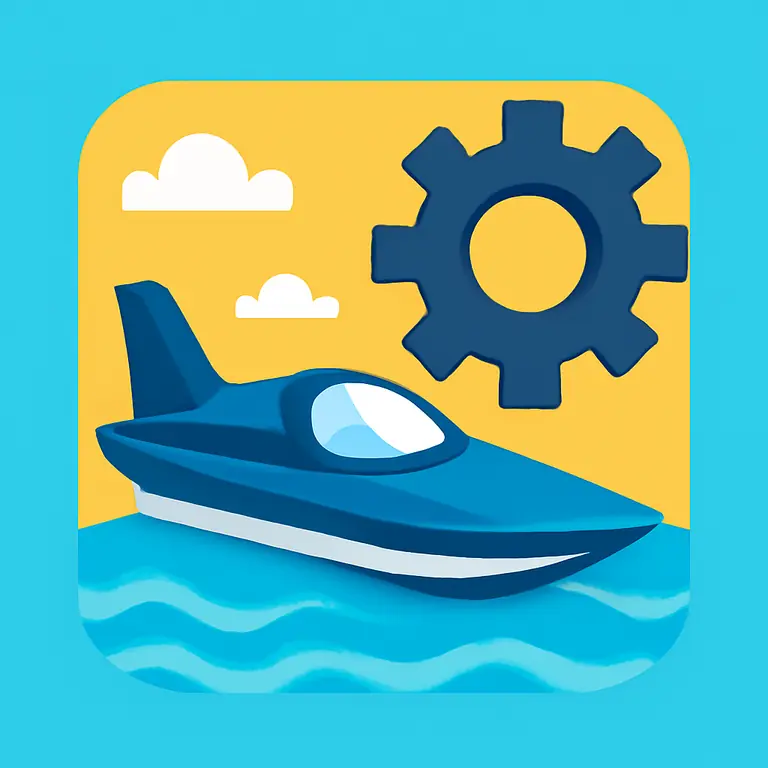 Mecánica y deportes acuáticos - portada del puzzle