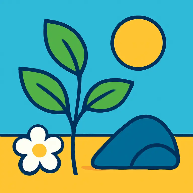 Rincones y elementos naturales - portada del puzzle