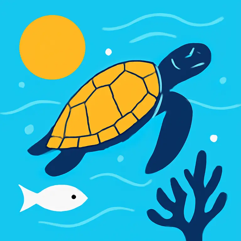 Mundo marino diverso - portada del puzzle